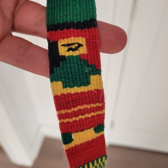 South American woven wrap belt - Picture 3 of 5